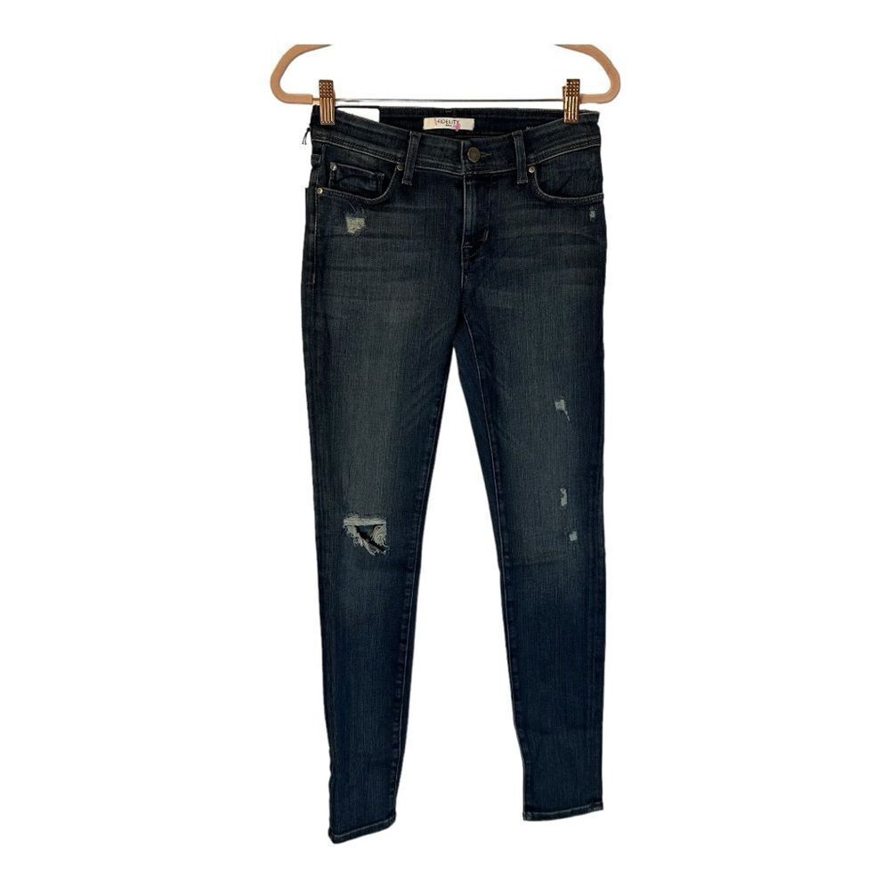 Fidelity Denim Mila Distressed Jeans Size 25 NWT - Picture 5 of 16